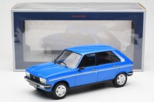 Peugeot 104 S Ibis Blau Norev 1:18 184903 Metall – Bild 6 von 6