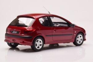 Peugeot 206 S16 Rot Otto 1:18 OT1039 Resin – Bild 2 von 6