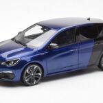 Peugeot 308 GTI Magnetic Blau Schwarz Otto 1:18