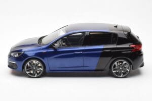 Peugeot 308 GTI Magnetic Blau Schwarz Otto 1:18 OT922 Resin – Bild 3 von 6