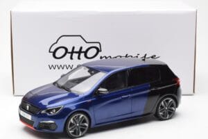 Peugeot 308 GTI Magnetic Blau Schwarz Otto 1:18 OT922 Resin – Bild 6 von 6