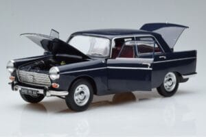 Peugeot 404 Blau Norev 1:18 184836 Metall – Bild 2 von 7