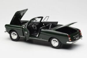 Peugeot 404 Cabriolet Antique Green Limitierte Auflage Norev 1:18 184829 Metall – Bild 5 von 8