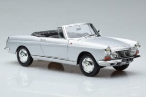 Peugeot 404 Cabriolet Silber Norev 1:18 184835 Metall – Bild 6 von 8