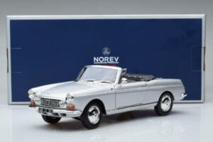 Peugeot 404 Cabriolet Silber Norev 1:18 184835 Metall – Bild 8 von 8