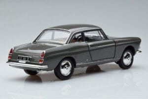 Peugeot 404 Coupe Graphite Grau Norev 1:18 184834 Metall – Bild 3 von 7