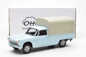 Peugeot 404 Pickup Bache Pastellblau Otto 1:18 OT1036 Resin – Bild 6 von 6