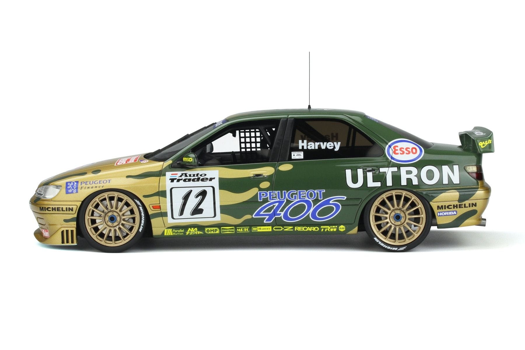 Peugeot 406 #12 T. Harvey BTCC 1996 Otto 1:18 OT828 Resin – Bild 3 von 5