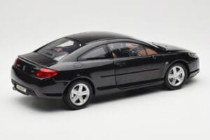 Peugeot 407 Coupé Schwarz Norev 1:18 184752 Metall – Bild 3 von 8