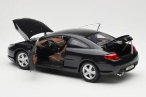 Peugeot 407 Coupé Schwarz Norev 1:18 184752 Metall – Bild 5 von 8