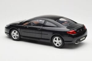 Peugeot 407 Coupé Schwarz Norev 1:18 184752 Metall – Bild 7 von 8