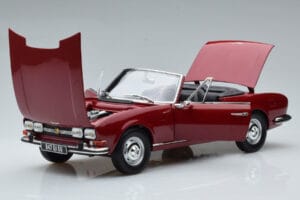 Peugeot 504 Cabriolet Rot Norev 1:18 184818 Metall – Bild 2 von 8