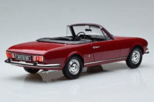 Peugeot 504 Cabriolet Rot Norev 1:18 184818 Metall – Bild 3 von 8