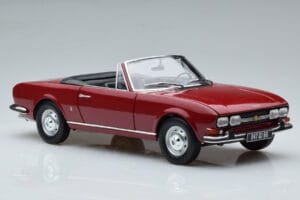 Peugeot 504 Cabriolet Rot Norev 1:18 184818 Metall – Bild 6 von 8