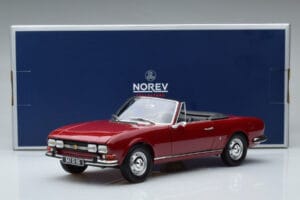 Peugeot 504 Cabriolet Rot Norev 1:18 184818 Metall – Bild 8 von 8