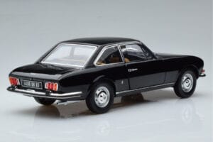 Peugeot 504 Coupe Schwarz Norev 1:18 184816 Metall – Bild 3 von 7