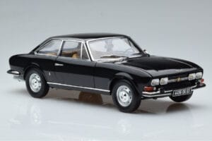 Peugeot 504 Coupe Schwarz Norev 1:18 184816 Metall – Bild 5 von 7