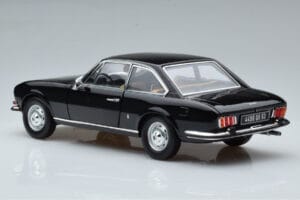 Peugeot 504 Coupe Schwarz Norev 1:18 184816 Metall – Bild 6 von 7