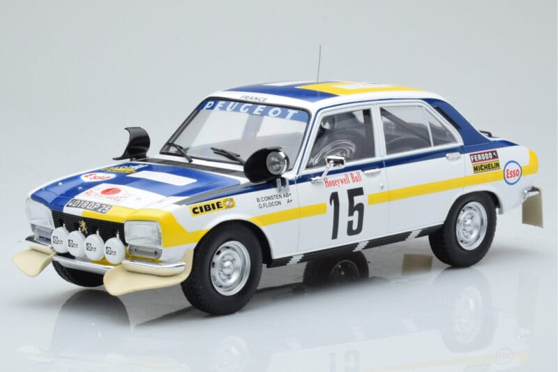 Peugeot 504 Ti #15 B. Consten Rally Morocco 1975 IXO 1:18