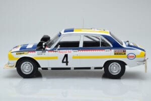 Peugeot 504 Ti #4 T. Makinen / H. Liddon Rally Morocco 1975 IXO 1:18 18RMC044B Metall – Bild 3 von 6