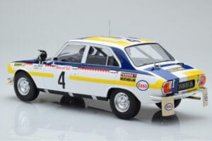 Peugeot 504 Ti #4 T. Makinen / H. Liddon Rally Morocco 1975 IXO 1:18 18RMC044B Metall – Bild 5 von 6