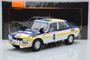 Peugeot 504 Ti #4 T. Makinen / H. Liddon Rally Morocco 1975 IXO 1:18 18RMC044B Metall – Bild 6 von 6