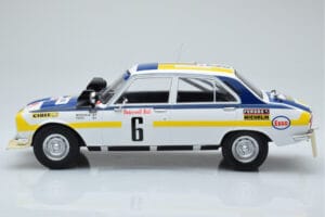 Peugeot 504 Ti #6 H. Mikkola / A. Hertz Rally Morocco 1975 IXO 1:18 18RMC044A Metall – Bild 3 von 6