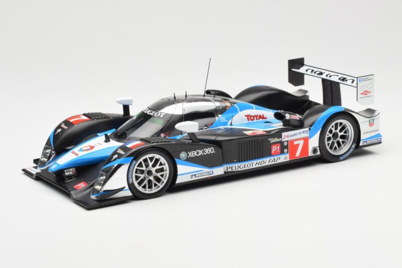 Peugeot 908 HDI FAP LMP1 #7 N. Minassian / P. Lamy / C. Klien 6th Place 24 Hours of Le Mans 2009 Minichamps 1:18
