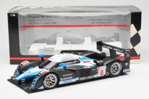 Peugeot 908 HDI FAP LMP1 #8 M. Lamy / S. Sarrazin / A. Wurz 5th Place 24 Hours of Le Mans 2008 Minichamps 1:18 150081208 Meta – Bild 6 von 6
