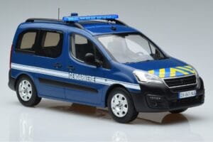 Peugeot Partner Gendarmerie Norev 1:18 184895 Metall – Bild 4 von 6