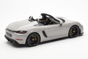 Porsche 718 Spyder Crayon Grau GT Spirit 1:18 GT436 Resin – Bild 2 von 6