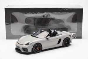 Porsche 718 Spyder Crayon Grau GT Spirit 1:18 GT436 Resin – Bild 6 von 6