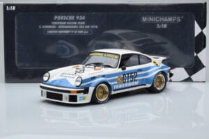 Porsche 911 934 Tebernum Racing Team #52 T. Schenken Nurburgring 300km 1976 Minichamps 1:18 155766452 Metall – Bild 6 von 6
