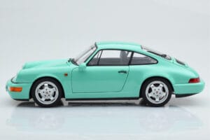 Porsche 911 964 Carrera 2 Mint Grün Norev 1:18 187327 Metall – Bild 5 von 8