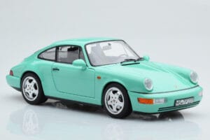 Porsche 911 964 Carrera 2 Mint Grün Norev 1:18 187327 Metall – Bild 6 von 8