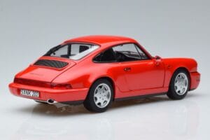 Porsche 911 964 Carrera 2 Rot Norev 1:18 187320 Metall – Bild 3 von 7