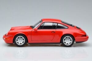 Porsche 911 964 Carrera 2 Rot Norev 1:18 187320 Metall – Bild 4 von 7