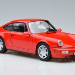Porsche 911 964 Carrera 2 Rot Norev 1:18 187320 Metall - image 5 of 7