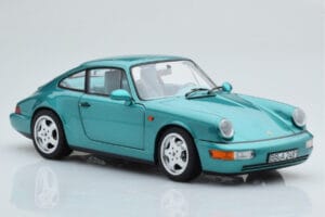 Porsche 911 964 Carrera 2 Wimbledon Grün Norev 1:18 187329 Metall – Bild 6 von 8