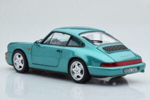 Porsche 911 964 Carrera 2 Wimbledon Grün Norev 1:18 187329 Metall – Bild 7 von 8