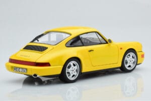 Porsche 911 964 Carrera 2 Gelb Norev 1:18 187328 Metall – Bild 4 von 8
