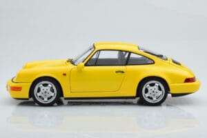 Porsche 911 964 Carrera 2 Gelb Norev 1:18 187328 Metall – Bild 5 von 8