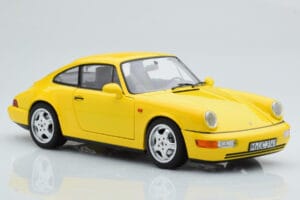 Porsche 911 964 Carrera 2 Gelb Norev 1:18 187328 Metall – Bild 6 von 8