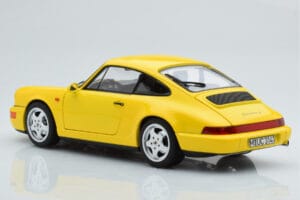 Porsche 911 964 Carrera 2 Gelb Norev 1:18 187328 Metall – Bild 7 von 8