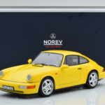 Porsche 911 964 Carrera 2 Gelb Norev 1:18 - image 8 of 8