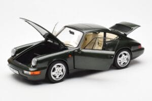 Porsche 911 964 Carrera 4 Grün Metallic Asia Exclusive Norev 1:18 187326 Metall – Bild 2 von 8