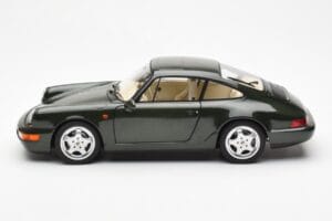 Porsche 911 964 Carrera 4 Grün Metallic Asia Exclusive Norev 1:18 187326 Metall – Bild 4 von 8