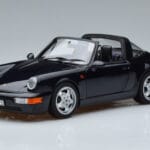 Porsche 911 964 Carrera 4 Targa Blau Norev 1:18 187340 Metall