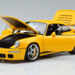 Porsche 911 964 RUF CTR Anniversary Blossom Gelb Almost Real 1:18 - image 2 of 8