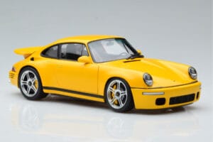 Porsche 911 964 RUF CTR Anniversary Blossom Gelb Almost Real 1:18 880301 Metall – Bild 6 von 8